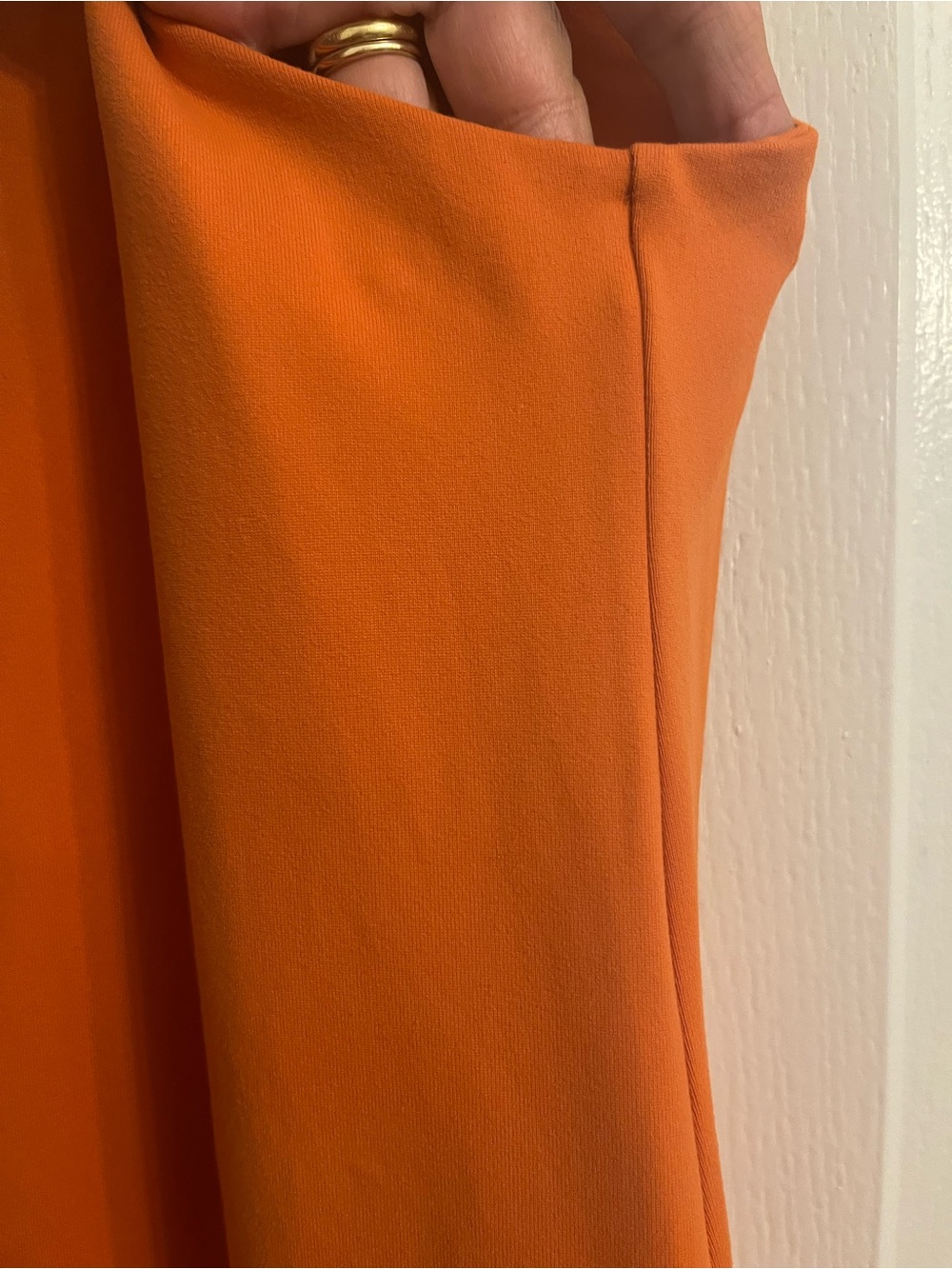 Susana Monaco Orange Scoop Neck Slip Dress - Picture 4 of 8